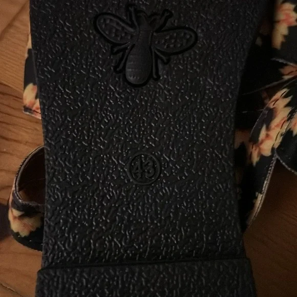 Women's Sunflower Print Slide Sandals, Casual Open Toe Flat Summer Shoes - Picture 7 of 7